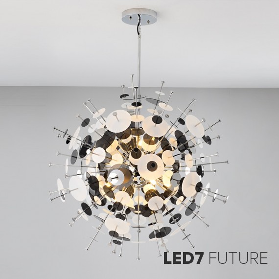 Loft Industry Modern - Hot Sun 19 Chandelier